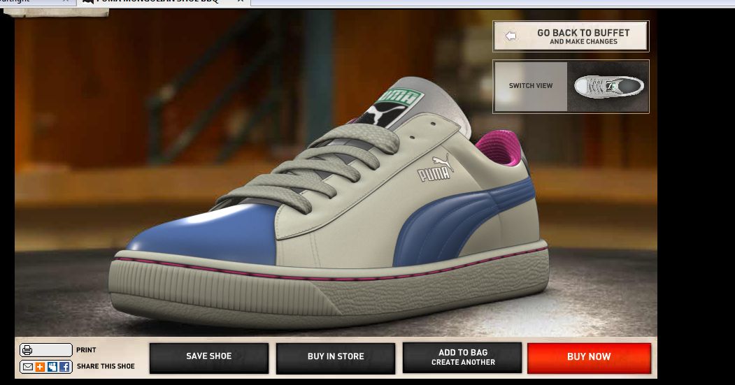 custom puma sneakers